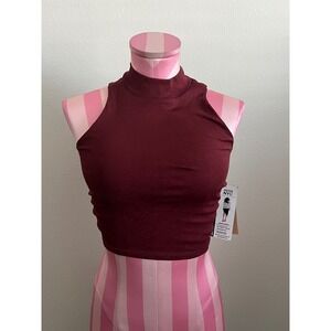 NYC Madden Cropped Sleeveless Top Size XXS‎ New